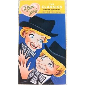 I Love Lucy The Classics Vol. 5 Lucy & Harpo Marx & Lucy & John Wayne VHS 1998